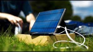a portable solar charger