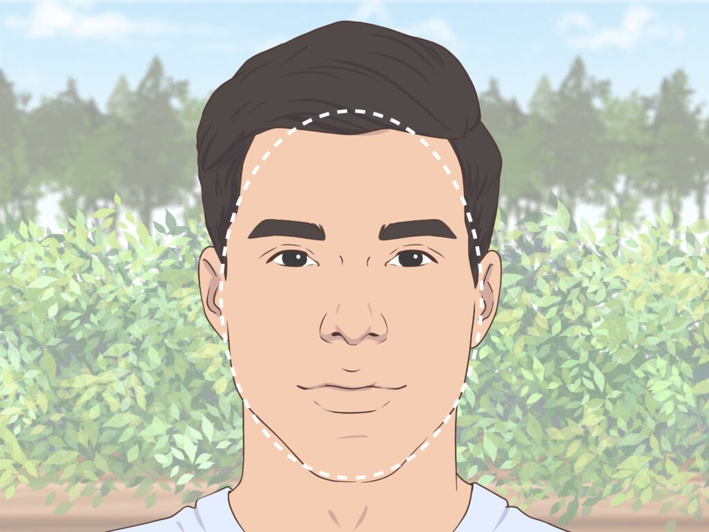 oval shaped face men