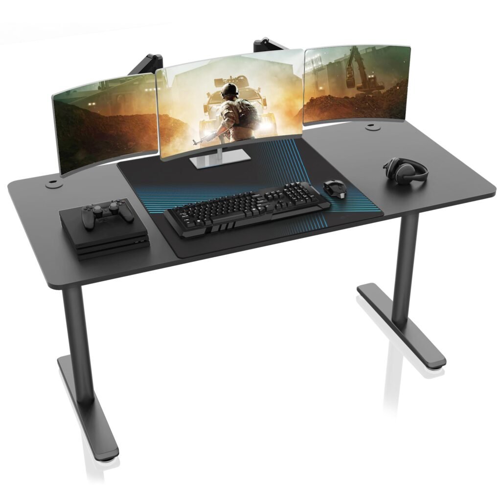 A Sturdy and Spacious Gaming Desk