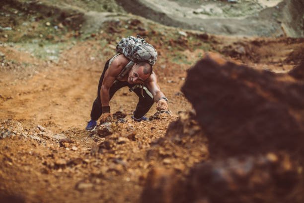Crawl Drills Over Natural Terrain