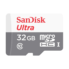 MicroSD card 32GB or more