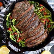 One Pan Steak Veg Power Meal