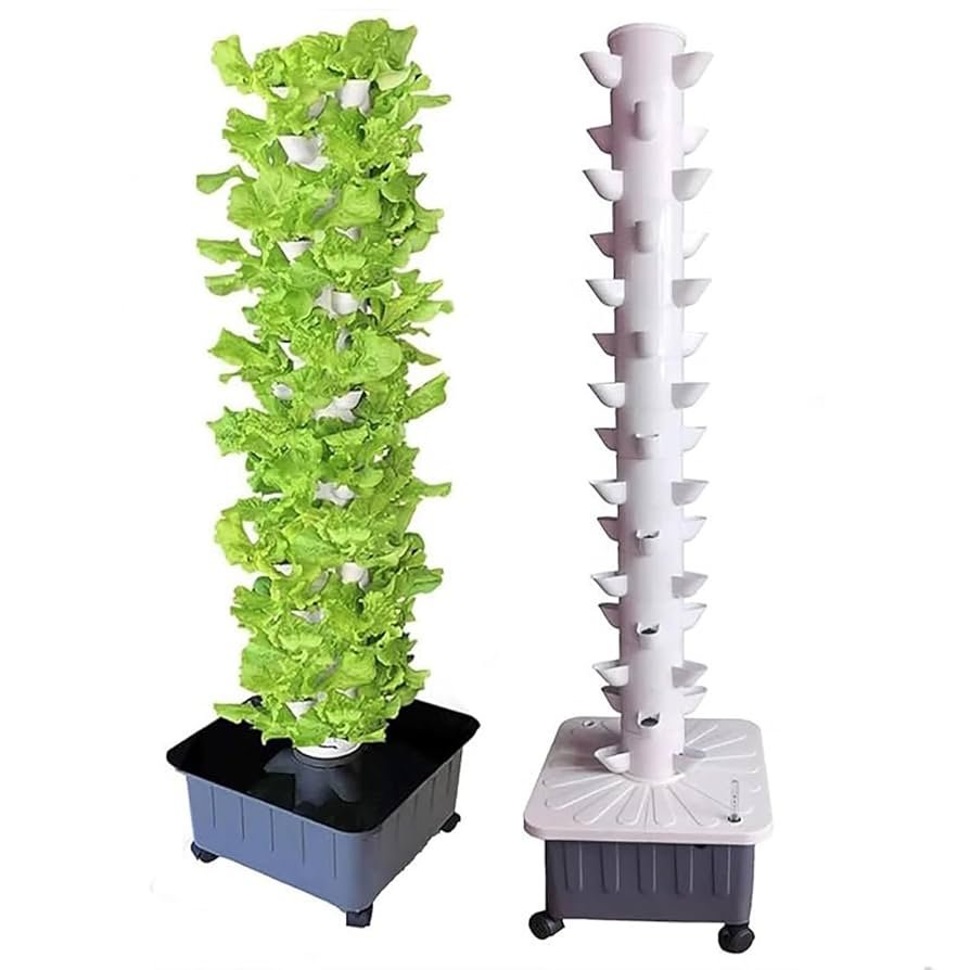 Stackable vertical grow kit