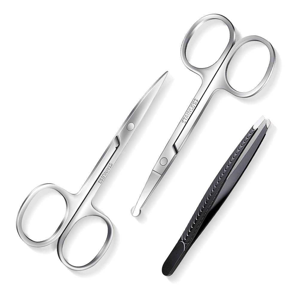 Tweezers Grooming Scissors