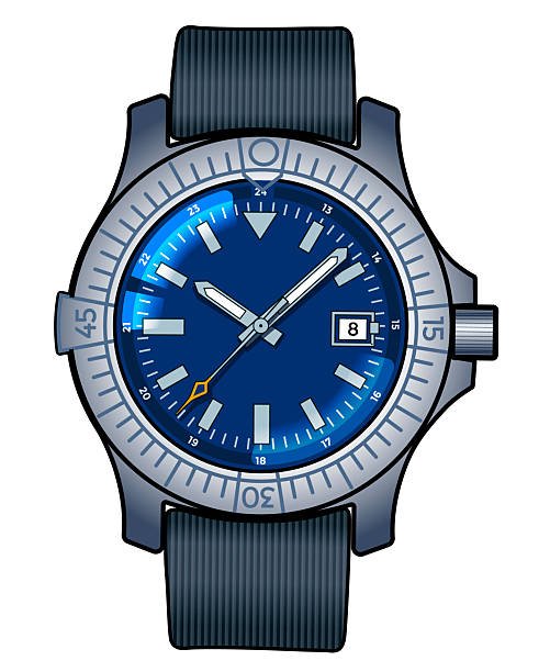 A rugged dive watch with a blue dial and steel case, illustrating an unbreakable timepiece for adventurers.