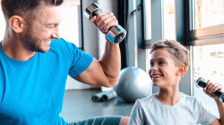 Weekly weightlifting sessions