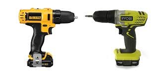 a drill Ryobi or DeWalt for durability 1