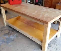 a sturdy workbench