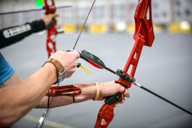 barebow or recurve archery