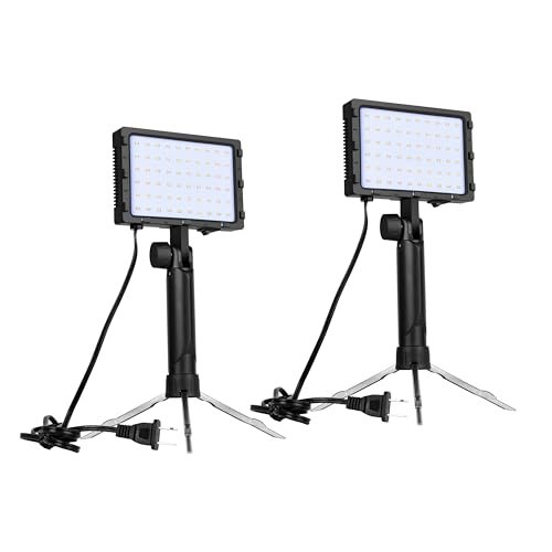 Emart 60 LED Continuous Portable Photography Lighting Kit