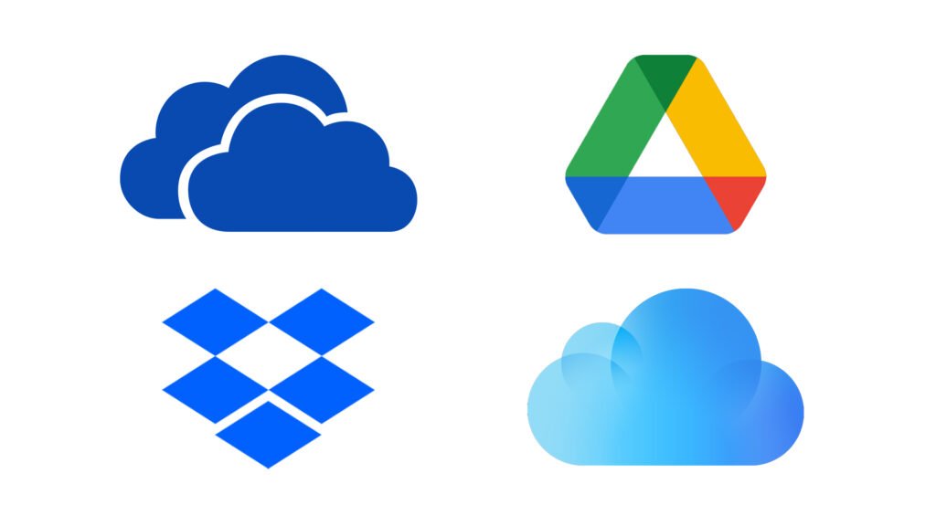 Google Drive Dropbox iCloud