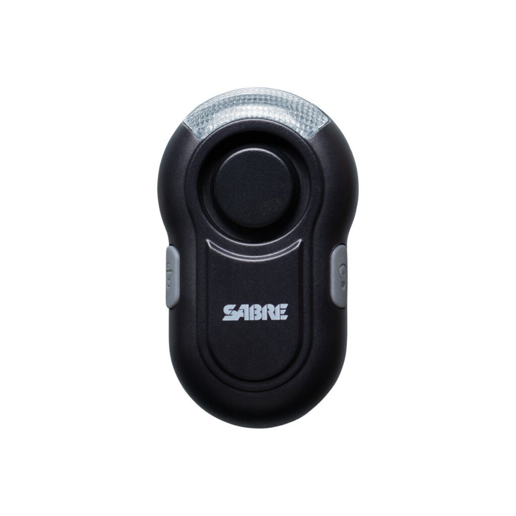 Sabre Personal Alarm with Clip LED