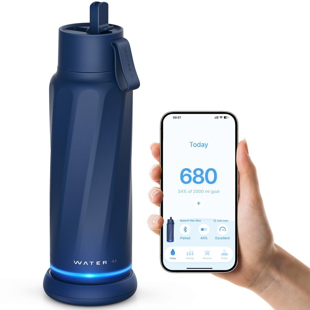 Smart Water Bottles: 5 Genius Gadgets That Make Hydration Effortless WaterH Smart Bottle 1024x1024