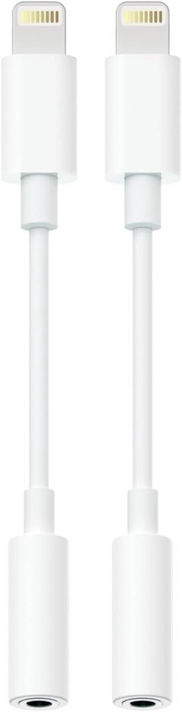 Apple Lightning to 3.5mm Headphone Jack Adapter