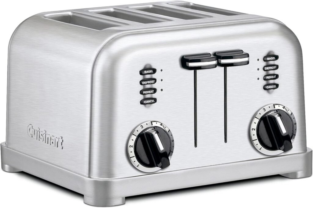 Electric Toaster: Unveiling the 5 Ultimate Powerhouse Toasters on Amazon That Will Revolutionize Your Morning (2025 Review) cuisinart cpt 180p1 metal classic 4 slice toaster