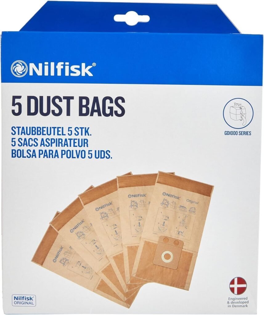 5 Breakthrough Removable Dustbags for Vacuum Cleaners: The Ultimate Guide to a Cleaner Home Nilfisk Original Dustbags 857x1024