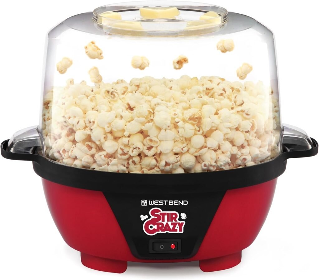 Popcorn Makers: 5 Amazing Machines That Will Revolutionize Your Movie Night! 🍿🎬 west bend stir crazy electric hot oil popcorn popper