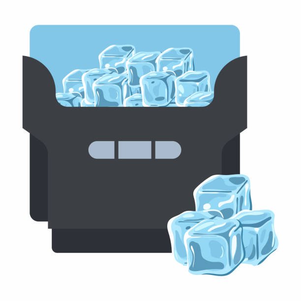 Ice Making Machine: 5 Epic Countertop Models That Will Revolutionize Your Summer ice maker machine vector cartoon illustration isolated on a white background.