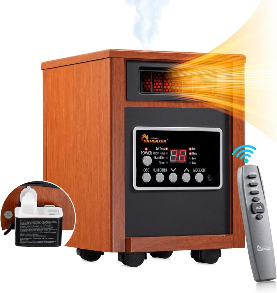 đ„ 5 Portable Electric Heaters: The Ultimate Amazon Guide to Instant Winter Warmth and Energy Savings dr. infrared heater portable space heater (dr 998)
