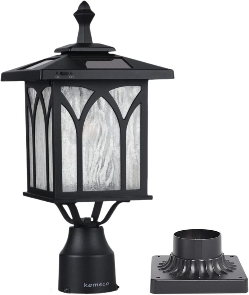 Outdoor Solar Lights: 5 Absolutely Brilliant Picks to Transform Your Yard (The Ultimate Amazon Review) kemeco solar post light