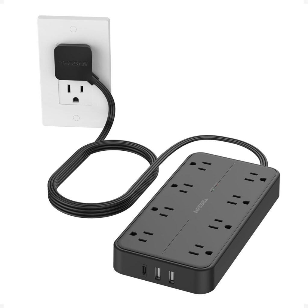tessan multi plug outlet extender (the 8 in 1 series)